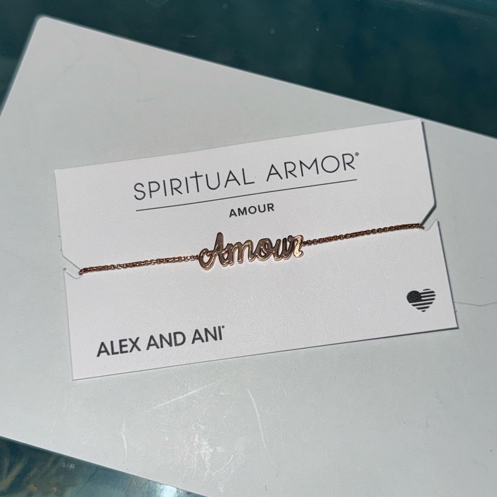 Alex and Ani Spiritual Armor Amour Bracelet in Gold